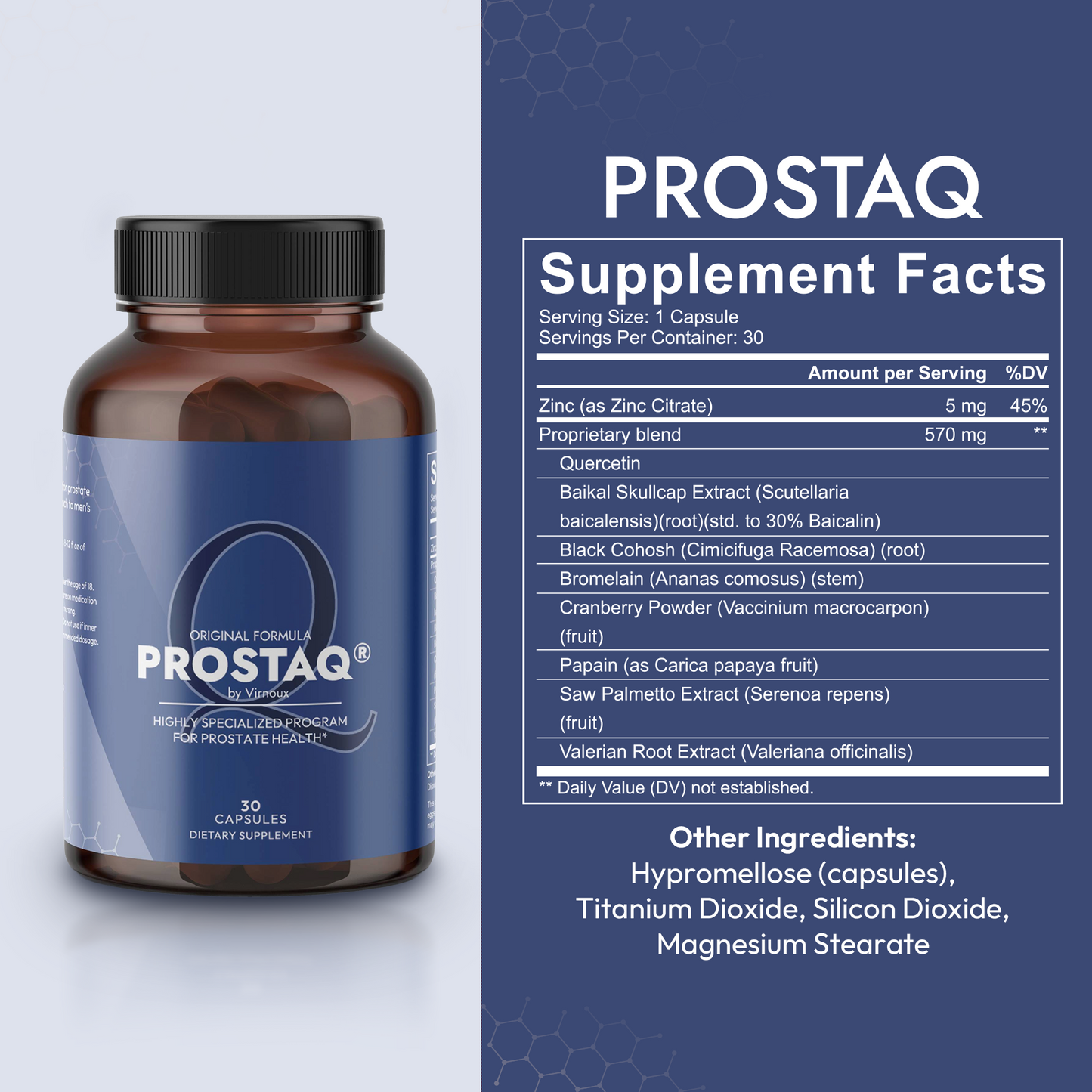 ProstaQ: Prostatitis and Prostate Health Supplement