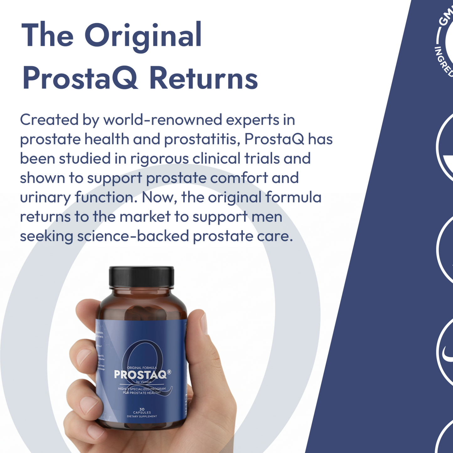 ProstaQ: Prostatitis and Prostate Health Supplement